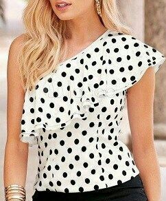 Blusa elegante de tela